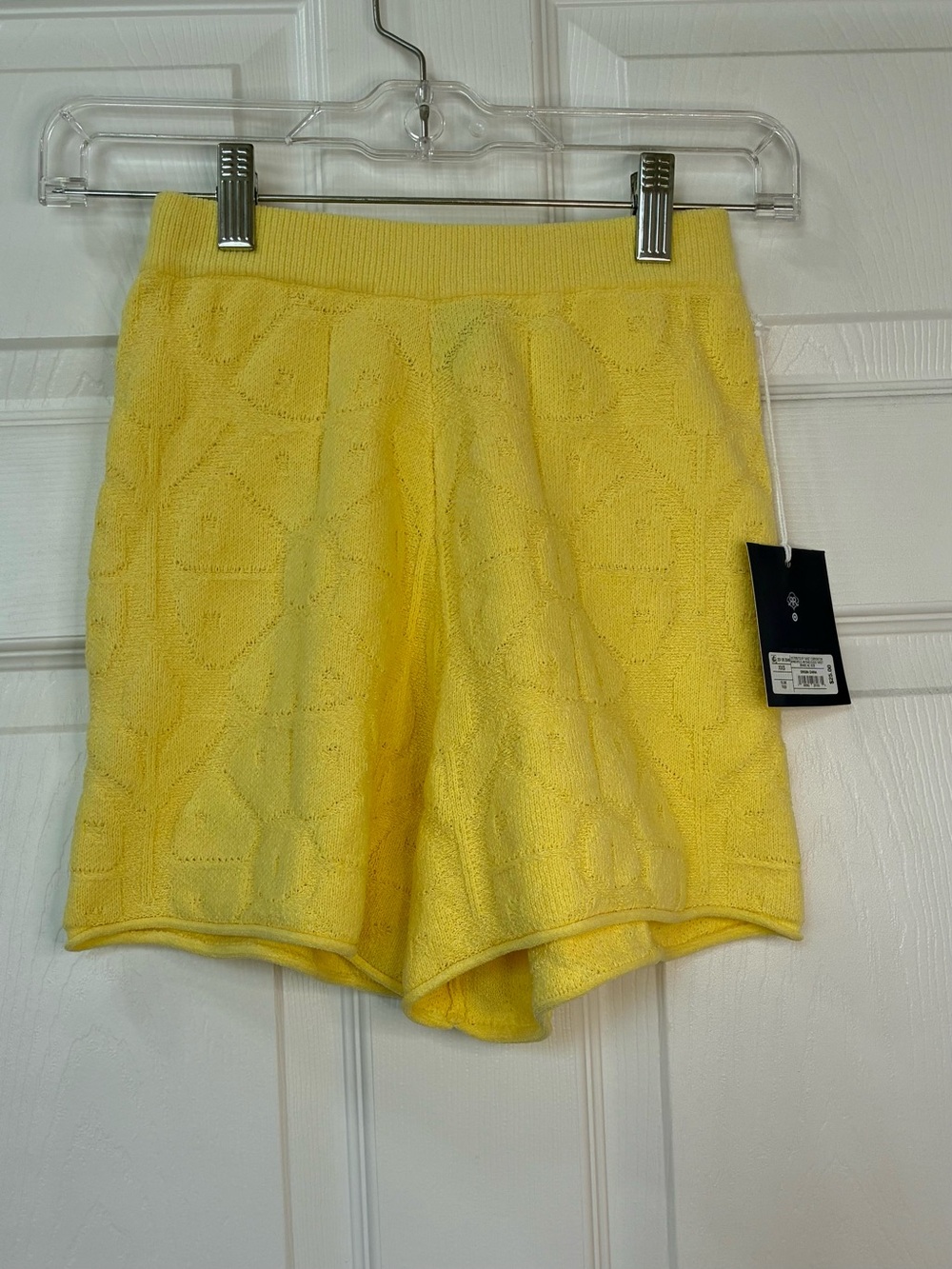 Roller Rabbit x Target Daisy Floral Embossed Shorts NEW Womens XS Yellow Comfy